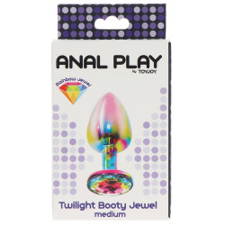 ANAL PLAY TOYJOY Bijou anal Twilight Rainbow M 7 x 3.5cm